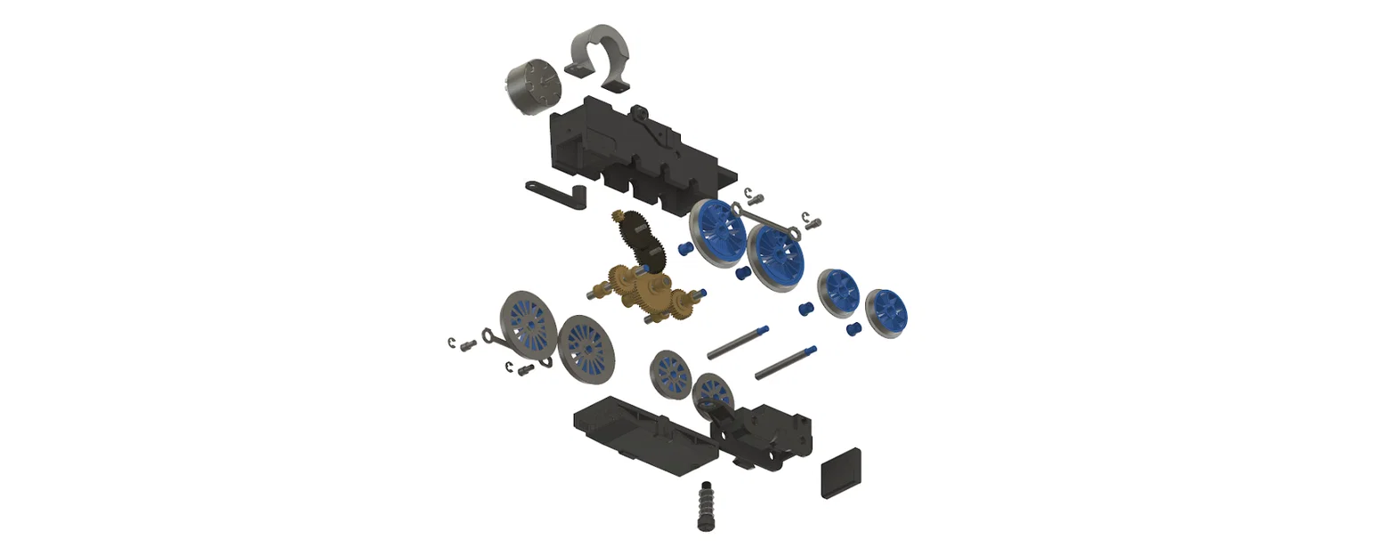 Bộ linh kiện kỹ thuật GAUGE 1 EDWARD - File in 3D cho dân đam mê cơ khí - Image 118