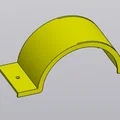 Chắn bùn cho roller skis (Mudguard for roller skis) - Thumbnail 1