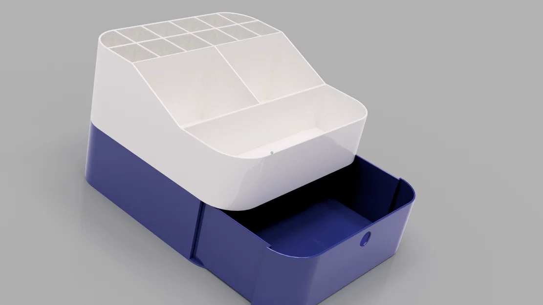 Bộ khay kệ đựng mỹ phẩm lắp ghép thông minh (Modular Organizer) - Image 3