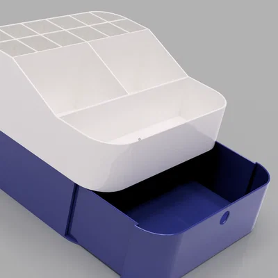 Bộ khay kệ đựng mỹ phẩm lắp ghép thông minh (Modular Organizer)