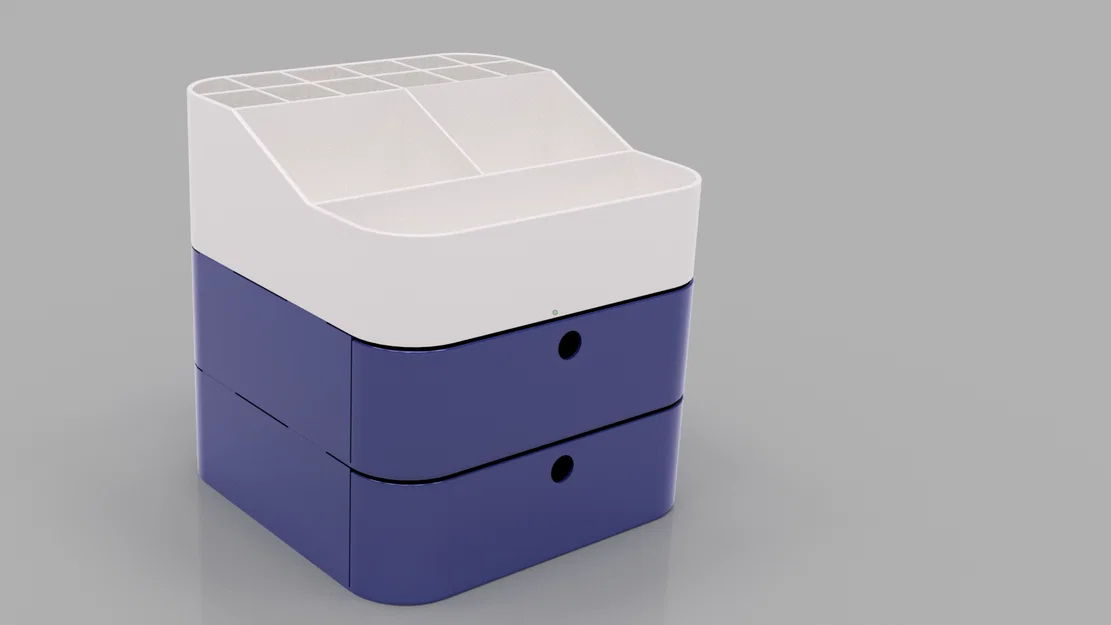 Bộ khay kệ đựng mỹ phẩm lắp ghép thông minh (Modular Organizer) - Image 4