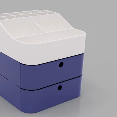 Bộ khay kệ đựng mỹ phẩm lắp ghép thông minh (Modular Organizer)