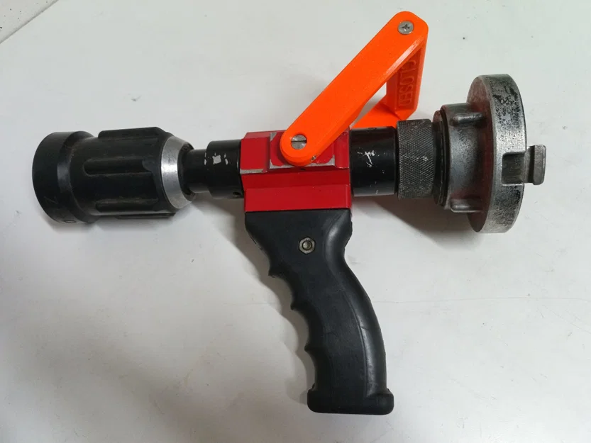 Tay cầm vòi phun chữa cháy Tajfun Profi D/C (3D Print Model) - Image 1