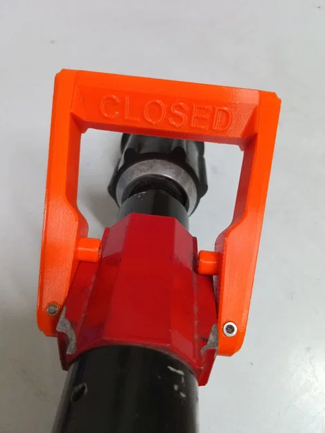 Tay cầm vòi phun chữa cháy Tajfun Profi D/C (3D Print Model) - Image 2