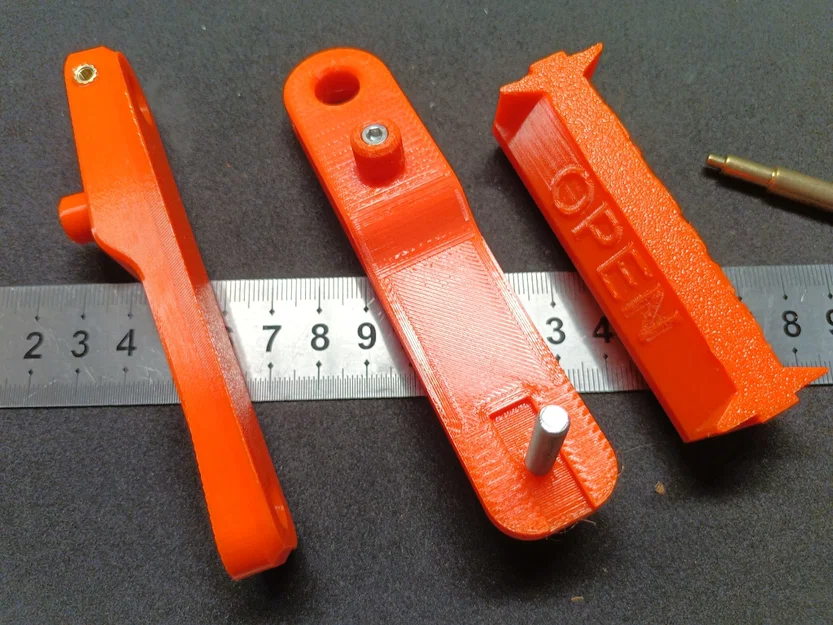 Tay cầm vòi phun chữa cháy Tajfun Profi D/C (3D Print Model) - Image 3