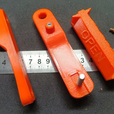 Tay cầm vòi phun chữa cháy Tajfun Profi D/C (3D Print Model)