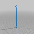 Mô hình tàu hỏa hơi nước MOLLY GAUGE 1 in 3D chi tiết - Thumbnail 40
