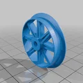 Mô hình tàu hỏa hơi nước MOLLY GAUGE 1 in 3D chi tiết - Thumbnail 48