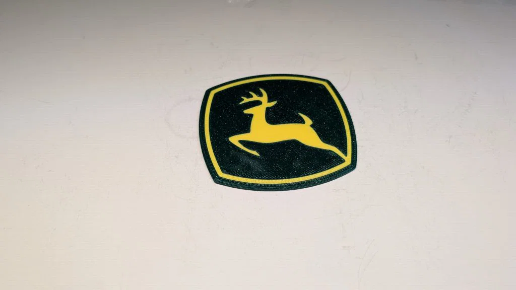 Bảng Logo John Deere (John Deere Logo Plaque) - Image 1