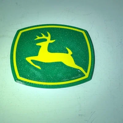 Bảng Logo John Deere (John Deere Logo Plaque)