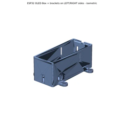 Hộp đựng dự án ESP32 có giá đỡ cố định tiện lợi cho mọi nhu cầu