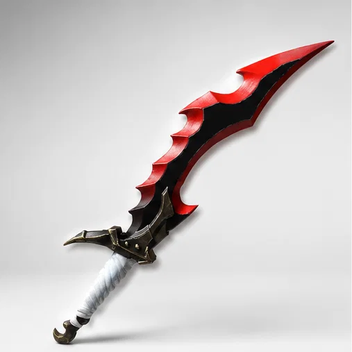 Mô hình 3D kiếm Knight Killer - Vũ khí của Sung Jinwoo (Solo Leveling) - Image 3