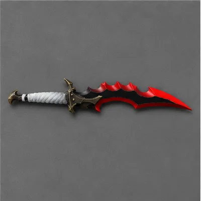 Mô hình 3D kiếm Knight Killer - Vũ khí của Sung Jinwoo (Solo Leveling)