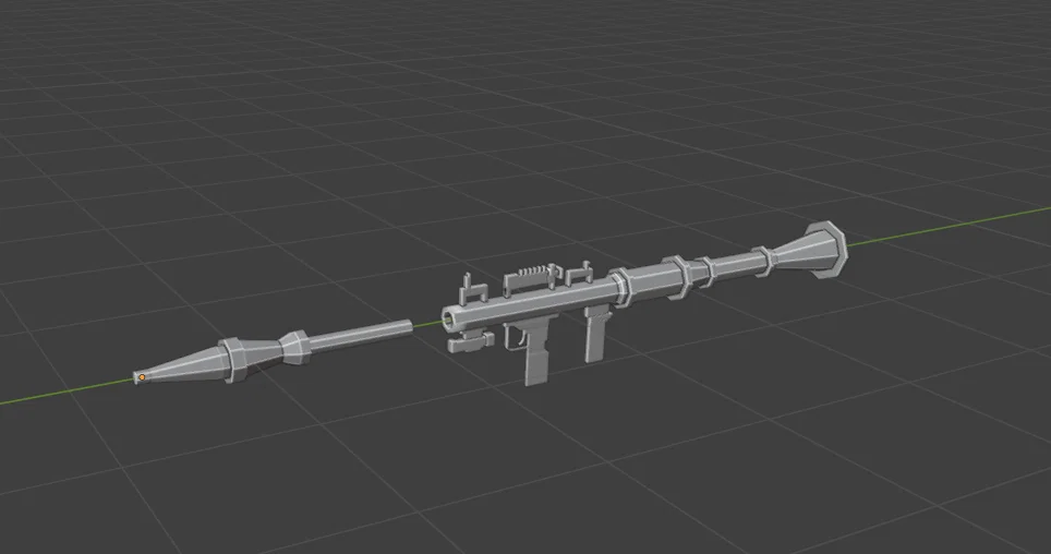 Mô hình súng phóng lựu Rocket Launcher 3D (Prop mô phỏng) - Image 2