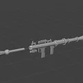 Mô hình súng phóng lựu Rocket Launcher 3D (Prop mô phỏng) - Thumbnail 2