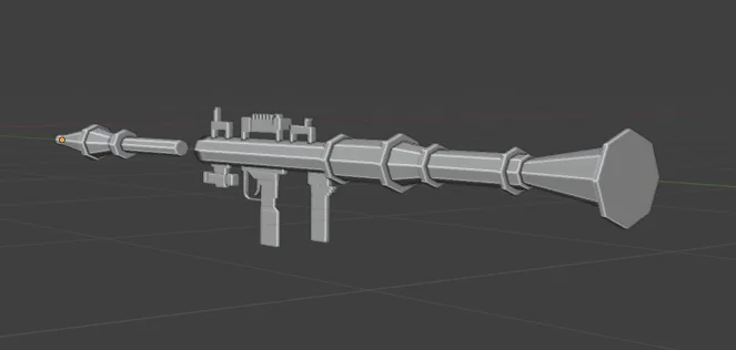 Mô hình súng phóng lựu Rocket Launcher 3D (Prop mô phỏng) - Image 3