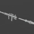 Mô hình súng phóng lựu Rocket Launcher 3D (Prop mô phỏng) - Thumbnail 4
