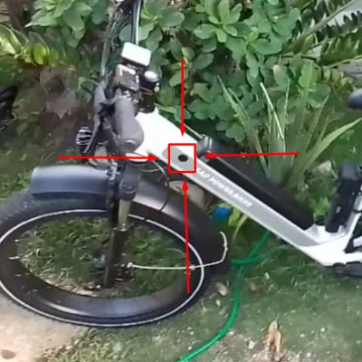Nắp che ổ khóa xe đạp điện RadRover 6 Plus (Rad Power Bikes)