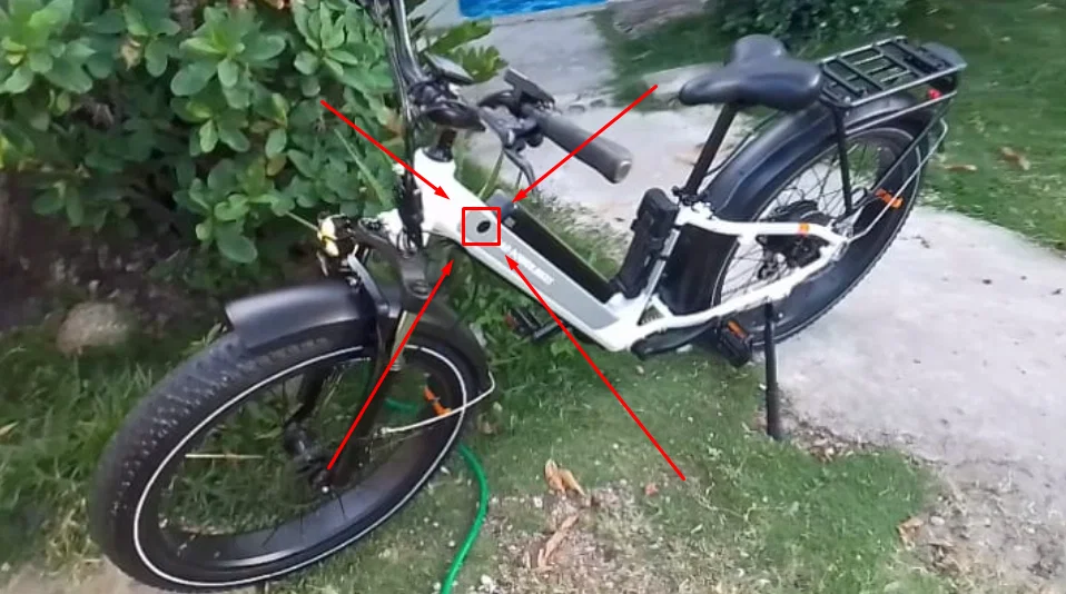 Nắp che ổ khóa xe đạp điện RadRover 6 Plus (Rad Power Bikes) - Image 2