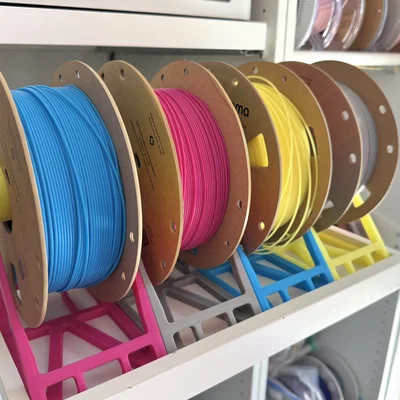 Giá đỡ cuộn filament dùng bearing 608 (Parametric) / Filament stand