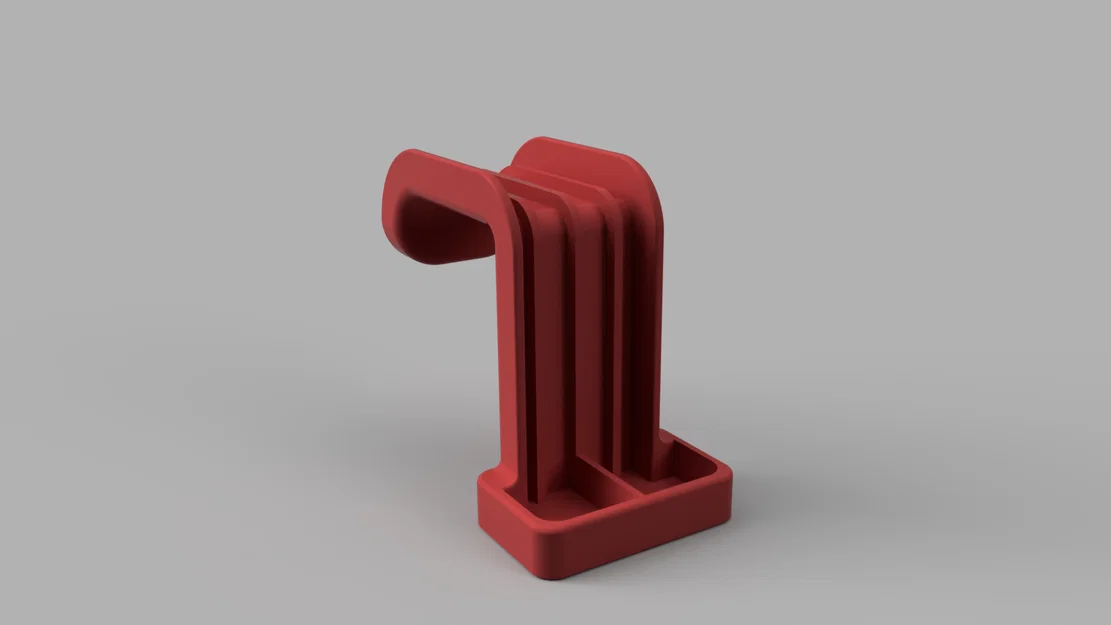 Móc treo tai nghe dưới bàn gọn đẹp (Sleek Under-Desk Headphone Hanger/Mount) - Image 2