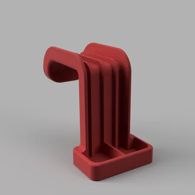 Móc treo tai nghe dưới bàn gọn đẹp (Sleek Under-Desk Headphone Hanger/Mount)