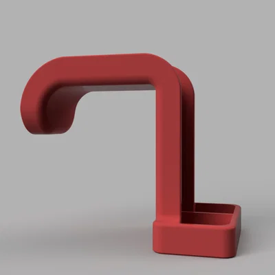 Móc treo tai nghe dưới bàn gọn đẹp (Sleek Under-Desk Headphone Hanger/Mount)
