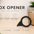 Dao rạch thùng an toàn nhỏ gọn | Dễ in, cắt kiện hàng (không cần supports) - Thumbnail 1