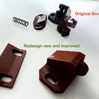 Khóa Cửa Lò Xo Cho Cửa Caravan Hobby (Hobby Caravan Door Spring Lock)