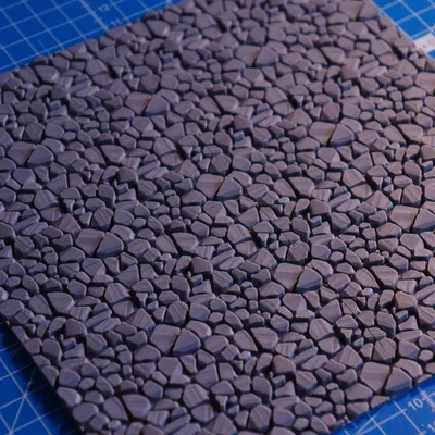 Texture Đá Cuội Lát Nền (Tileable Cobble Stone Texture)