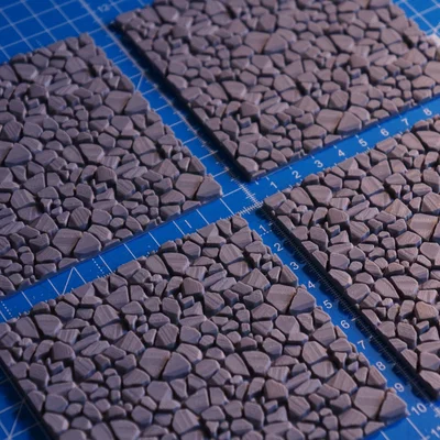 Texture Đá Cuội Lát Nền (Tileable Cobble Stone Texture)