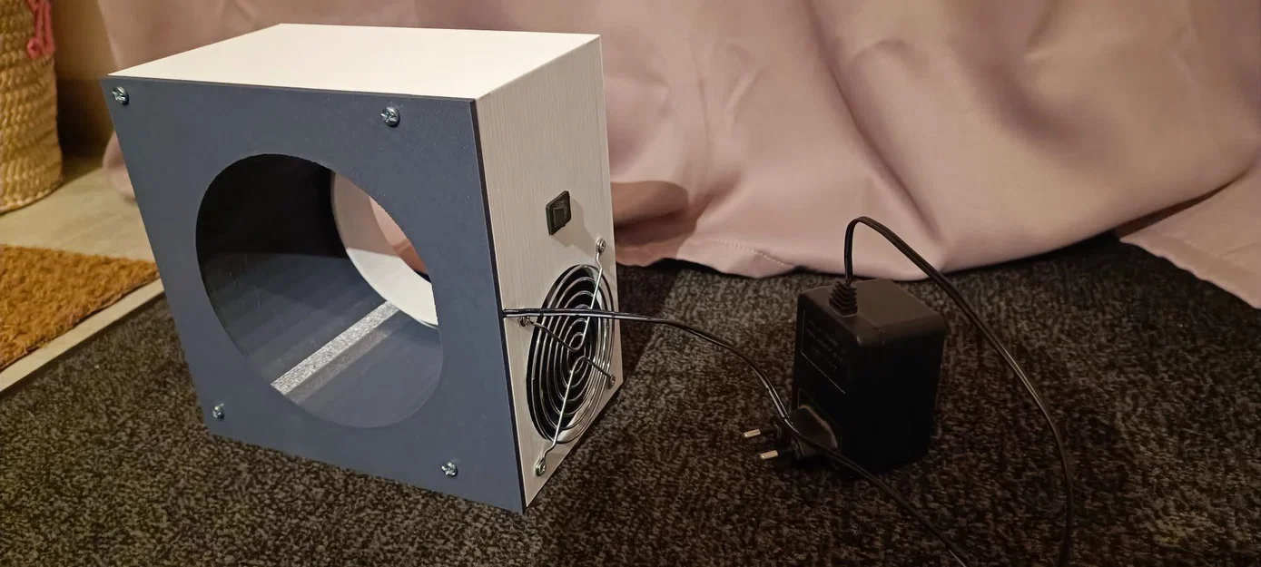 Tự làm quạt không cánh để bàn cực chất từ quạt PC 92mm - Image 1
