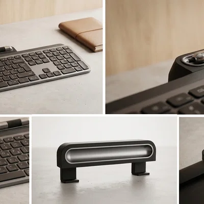 Giá kẹp bút clip-on cho bàn phím Logitech MX Keys S