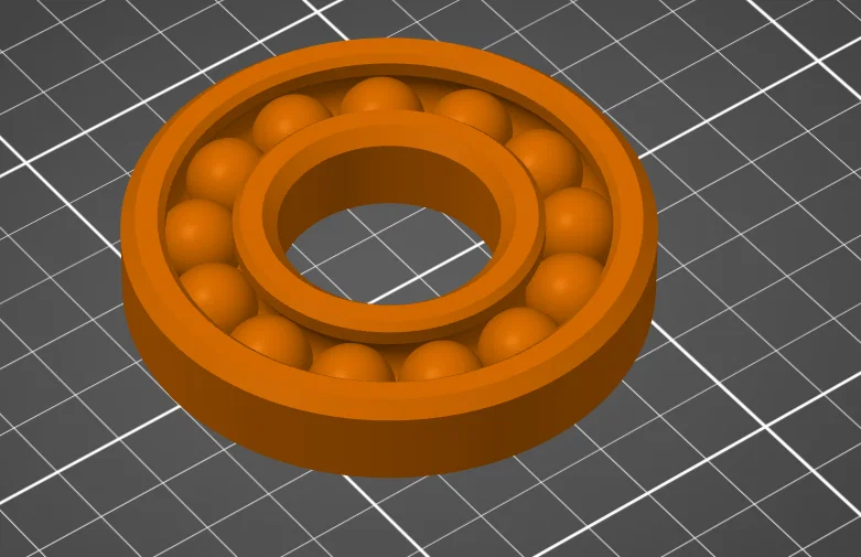 Mô hình vòng bi (Ball Bearing) in 3D thông minh, không cần lắp ráp - Image 1