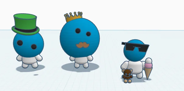 Mô hình nhân vật JimBoB dễ thương cho máy in 3D - Image 1