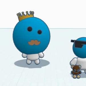 Mô hình nhân vật JimBoB dễ thương cho máy in 3D