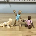 Mô hình khớp nối Baby Dummy 13 - Thiết kế đáng yêu cho dân in 3D - Thumbnail 1