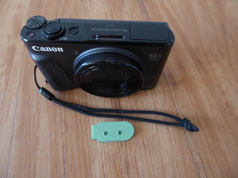 Nắp đậy pin thay thế cho máy ảnh Canon PowerShot SX730 HS in 3D - Image 4