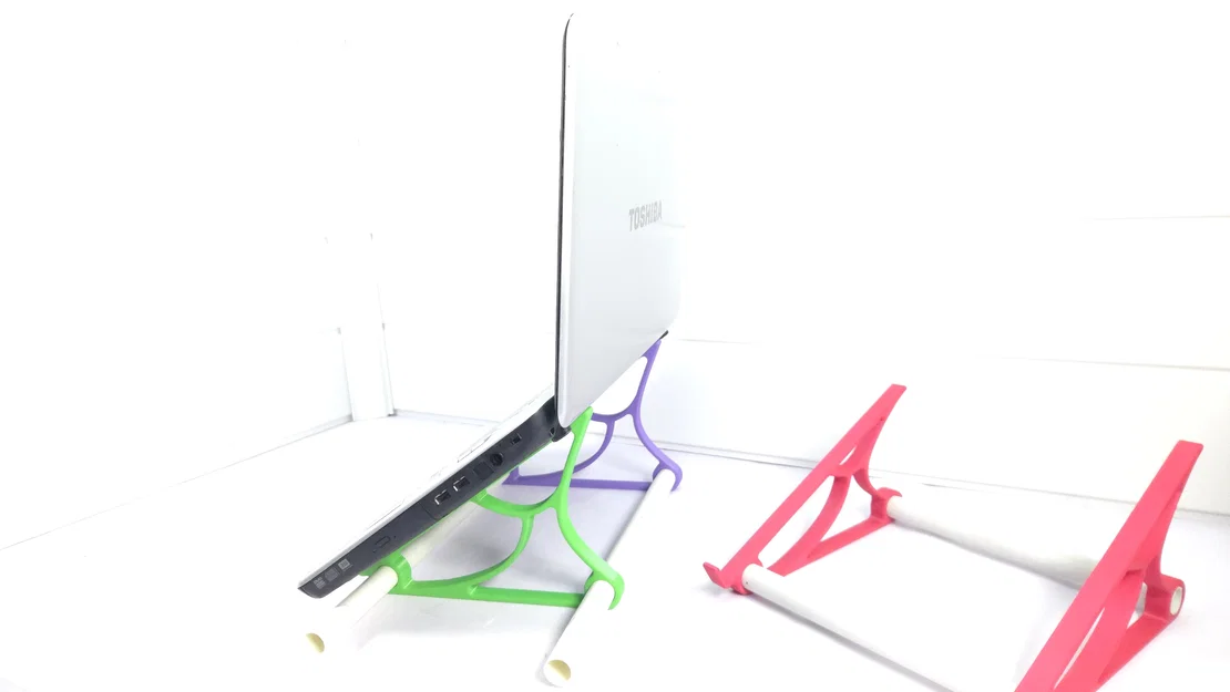 Kệ đỡ laptop idoza: Tự in 3D giá đỡ thông minh, tiết kiệm, bền bỉ - Image 2