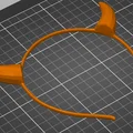 Băng đô Sừng Quỷ (Devils Horns) in 3D - Thumbnail 2
