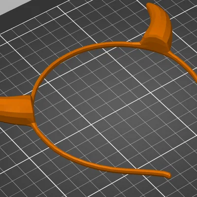 Băng đô Sừng Quỷ (Devils Horns) in 3D