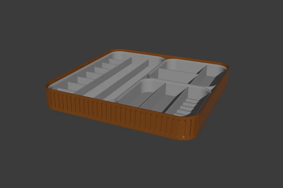 Khay Build Lắp Ghép Parametric (Parametric Modular Build Tray) - Image 1