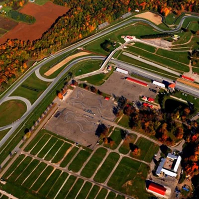 Mô hình in 3D đường đua Mid-Ohio Sports Car Course độc đáo
