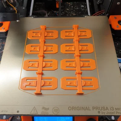 Khớp nối đường đua Hot Wheels 4 làn tiện ích (3D Print)