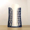 Giá đựng khăn giấy in 3D dạng lưới (Lattice Paper Towel Holder) - Thumbnail 3
