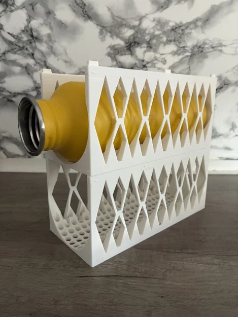 Kệ đựng chai lọ thông minh (Flaschenregal) in 3D gọn gàng - Image 1