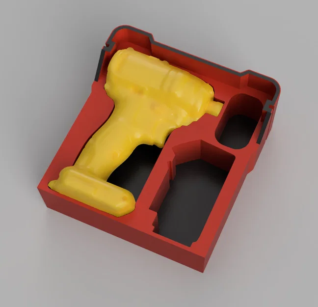Organizer Milwaukee Packout cho Dewalt Impact (DCF887) - Image 2