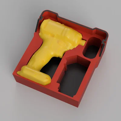 Organizer Milwaukee Packout cho Dewalt Impact (DCF887)
