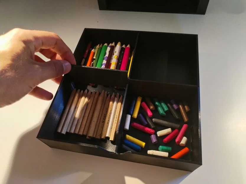 Kệ Bàn Modular Dowel 20mm Có Ngăn Kéo (Modular Dowel Desk Shelf with Drawers) - Image 4