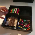 Kệ Bàn Modular Dowel 20mm Có Ngăn Kéo (Modular Dowel Desk Shelf with Drawers) - Thumbnail 4